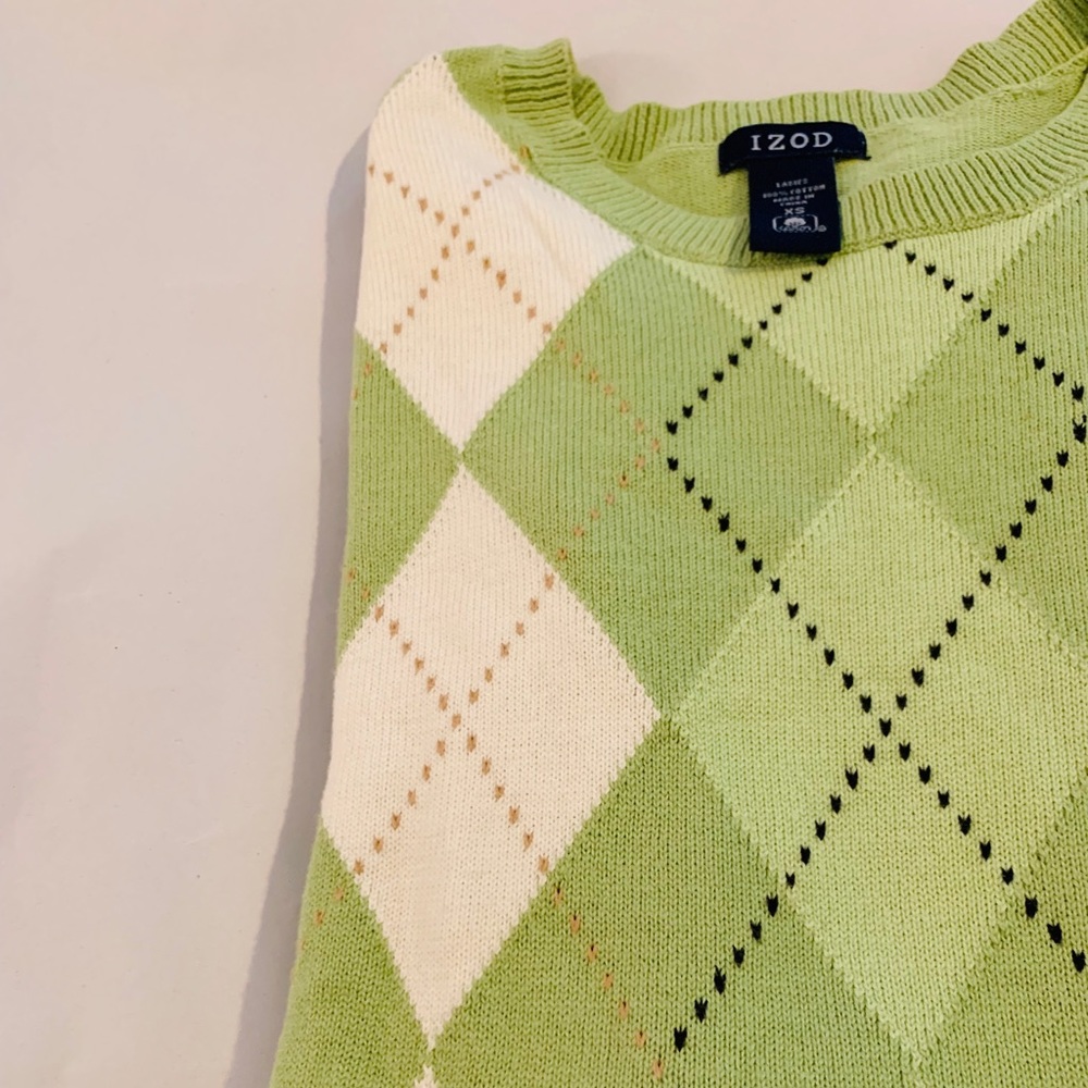 👑PREPPY! IZOD XS WOMENS Top - Picture 3 of 7